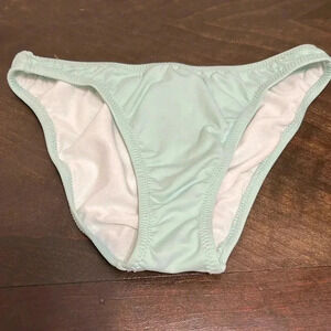 Melissa Odabash Mint Green Bikini Bottoms Small Swim Swimsuit